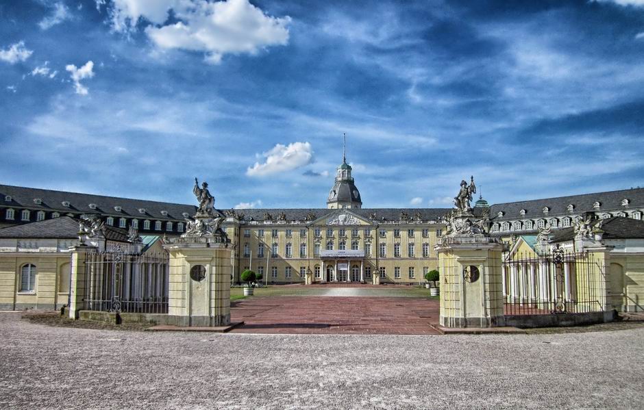 Karlsruhe kastély - Karlsruhe Schloss