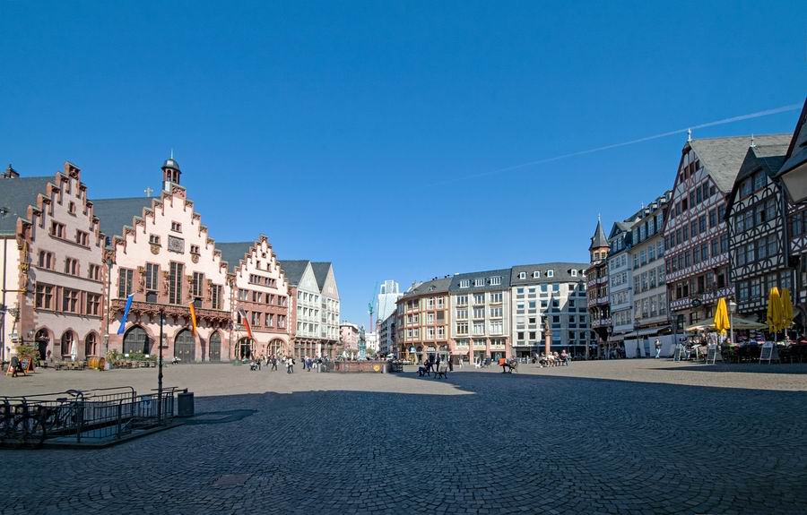 frankfurti Römerberg
